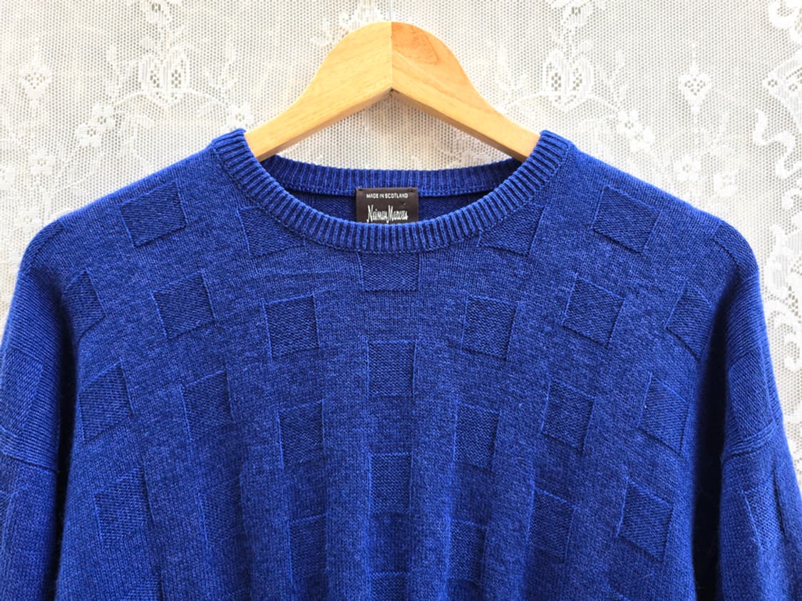니먼 마커스 캐시미어 니트 (made in scotland) 상품이미지2