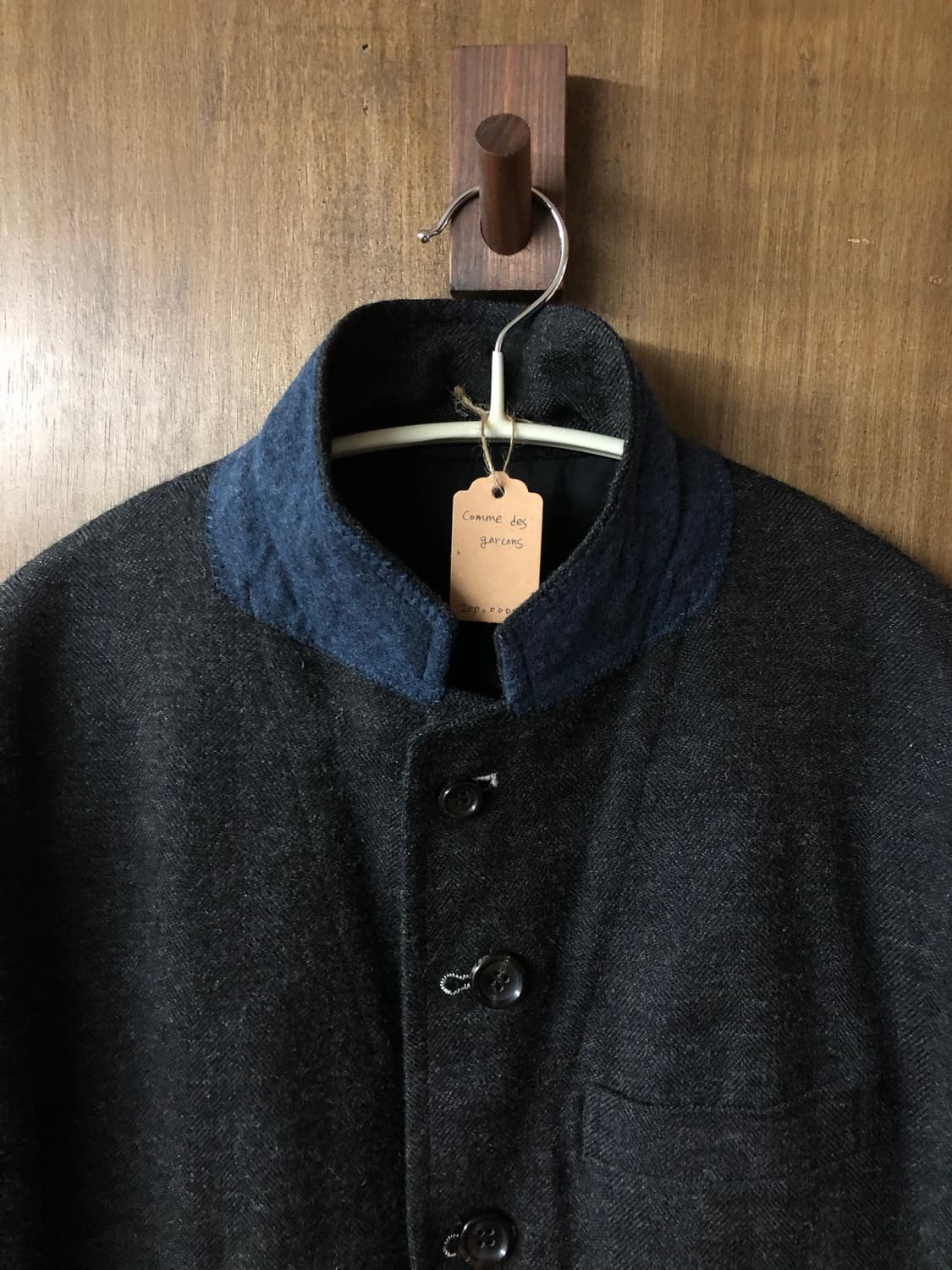 Comme des garcons homme 스탠드카라 블레이저 xs 상품이미지2