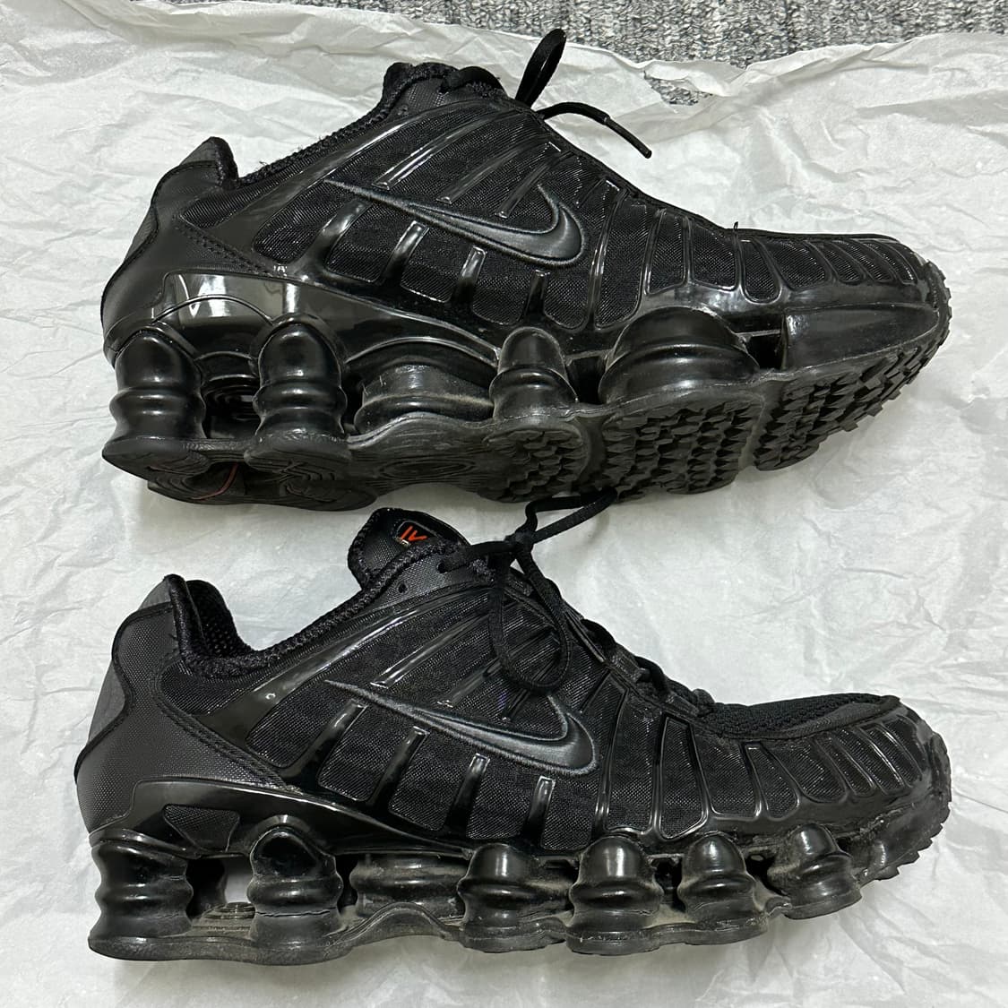 나이키 샥스 TL 블랙 앤 맥스 오렌지 235 상품이미지5