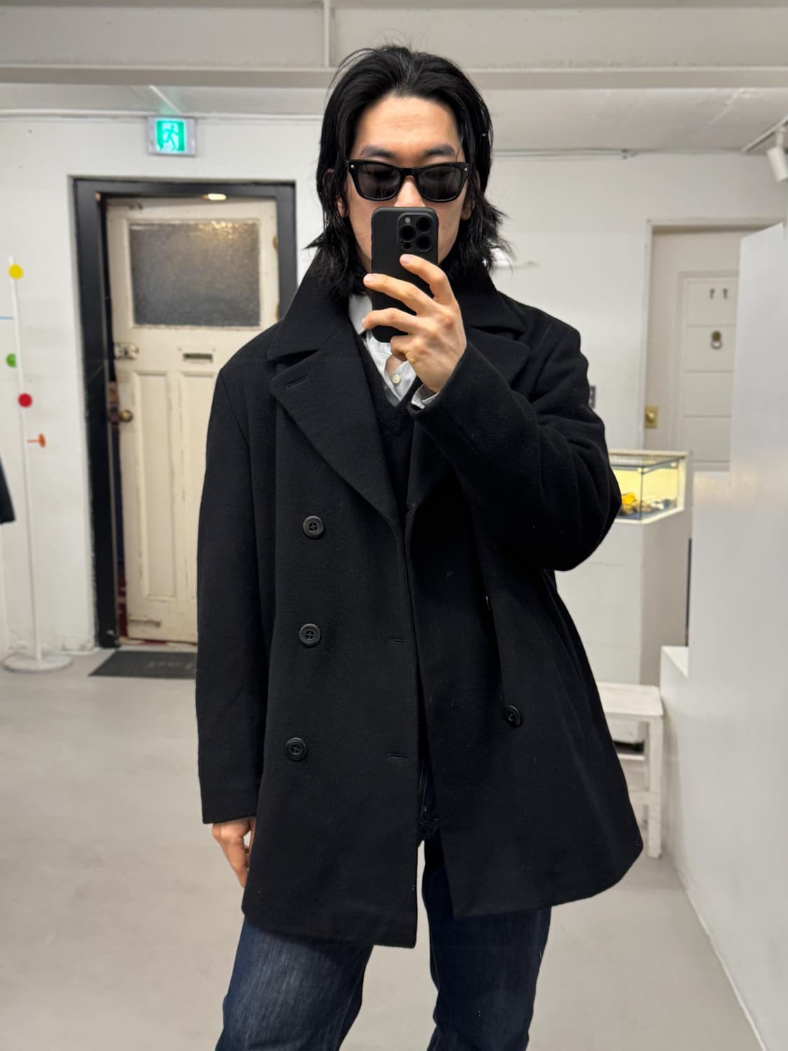 휴고 보스 블랙 피코트  상품이미지1