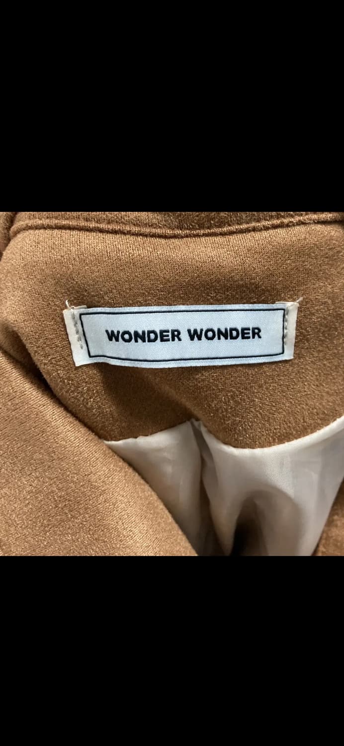 원더원더 여성 스웨이드 숏자켓 55  상품이미지4