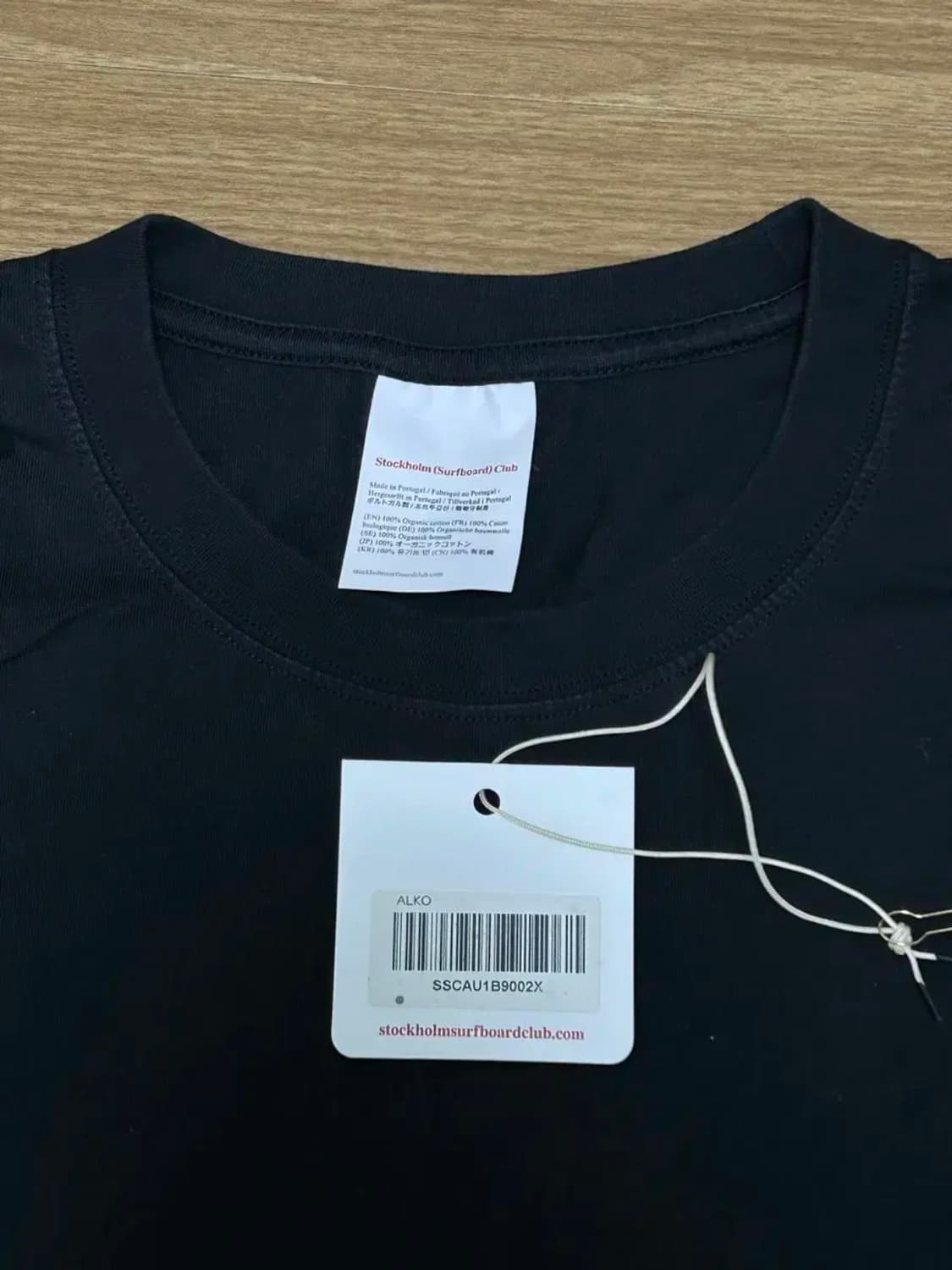 스톡홀름서프보드클럽 반팔 alko black  2XL 상품이미지2