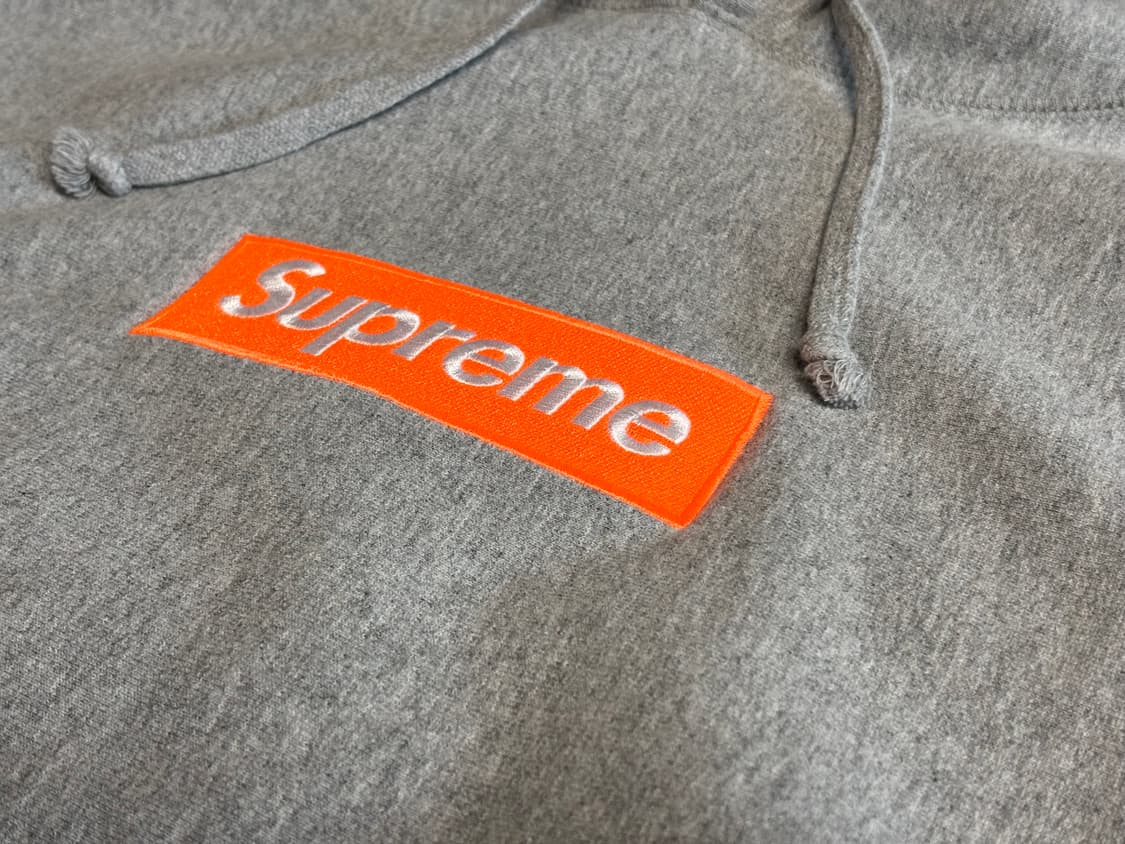 [L] 17FW 슈프림 박스로고 후드 회주 상품이미지4