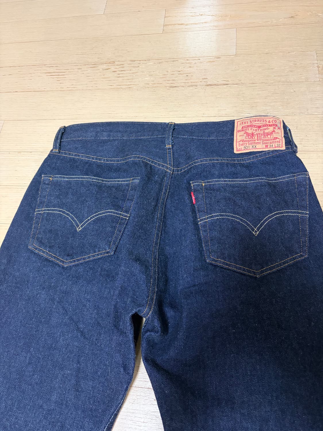 Lvc55501 w34 L32 리지드 소킹1회후 사이즈만 봄 팝니다 상품이미지4