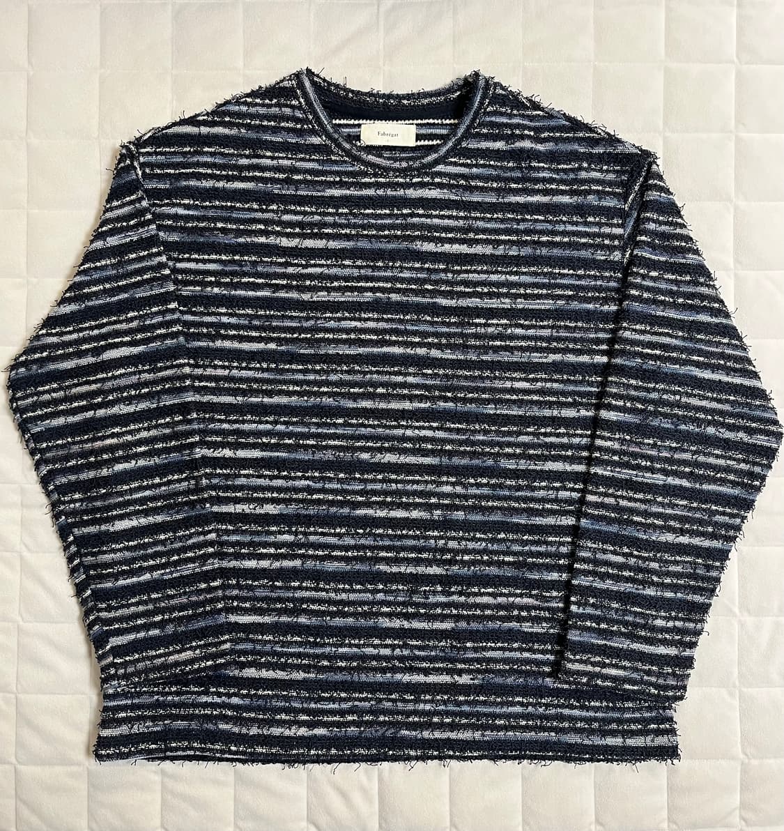 [2] 파브레가 프린지 스트라이프 롱슬리브 상품이미지1