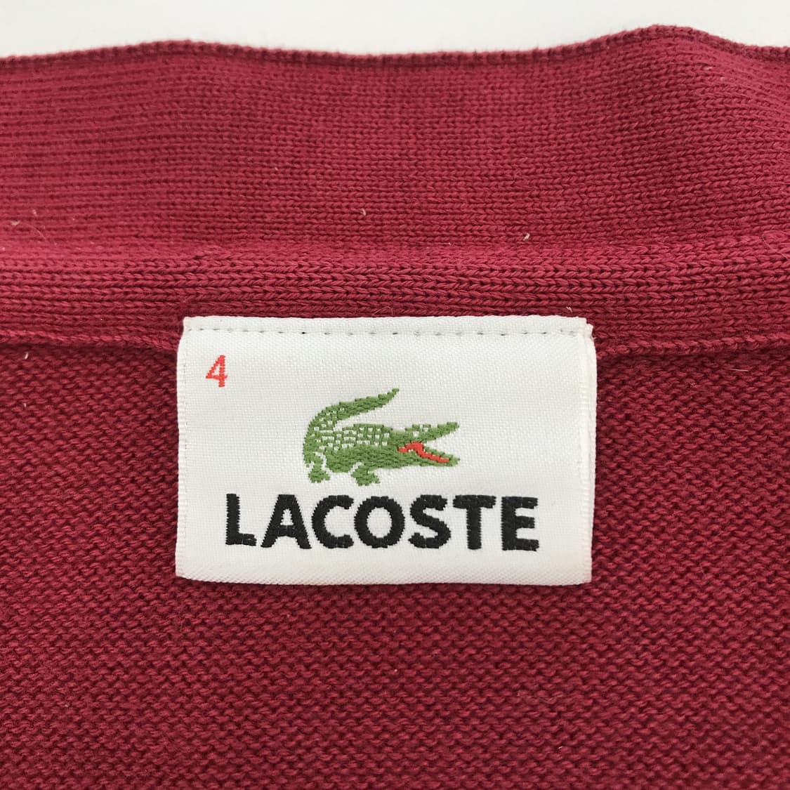 라코스테 코튼 가디건 [4사이즈] 상품이미지5