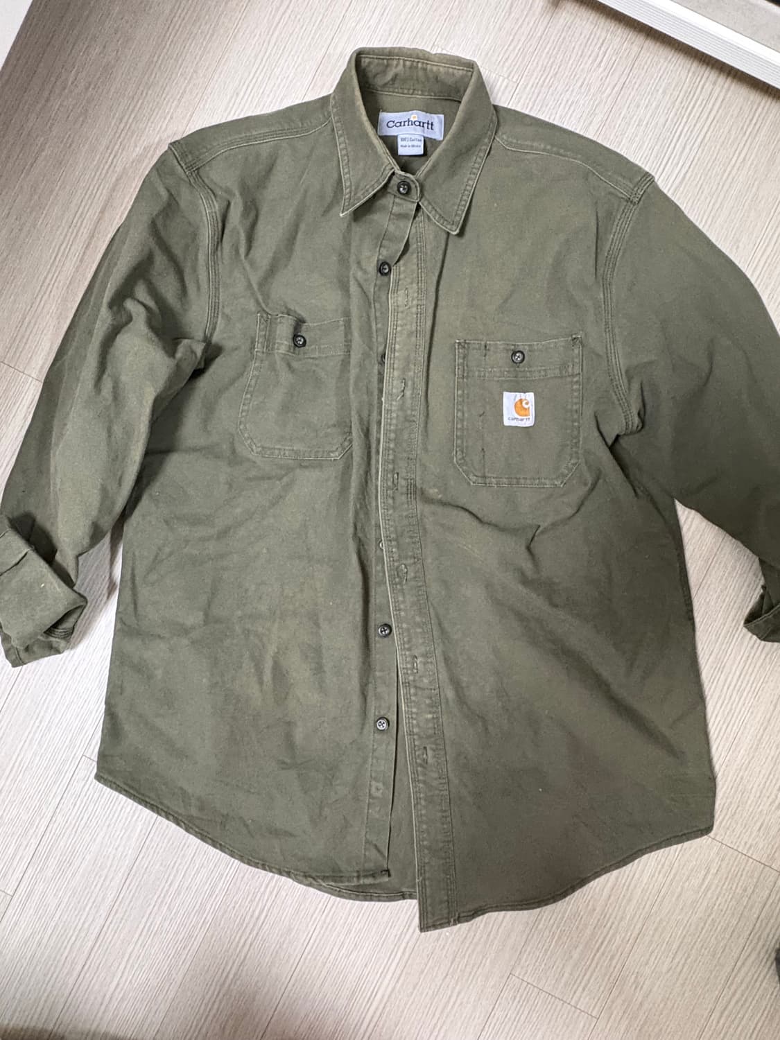 칼하트 코튼 셔츠 상품이미지1