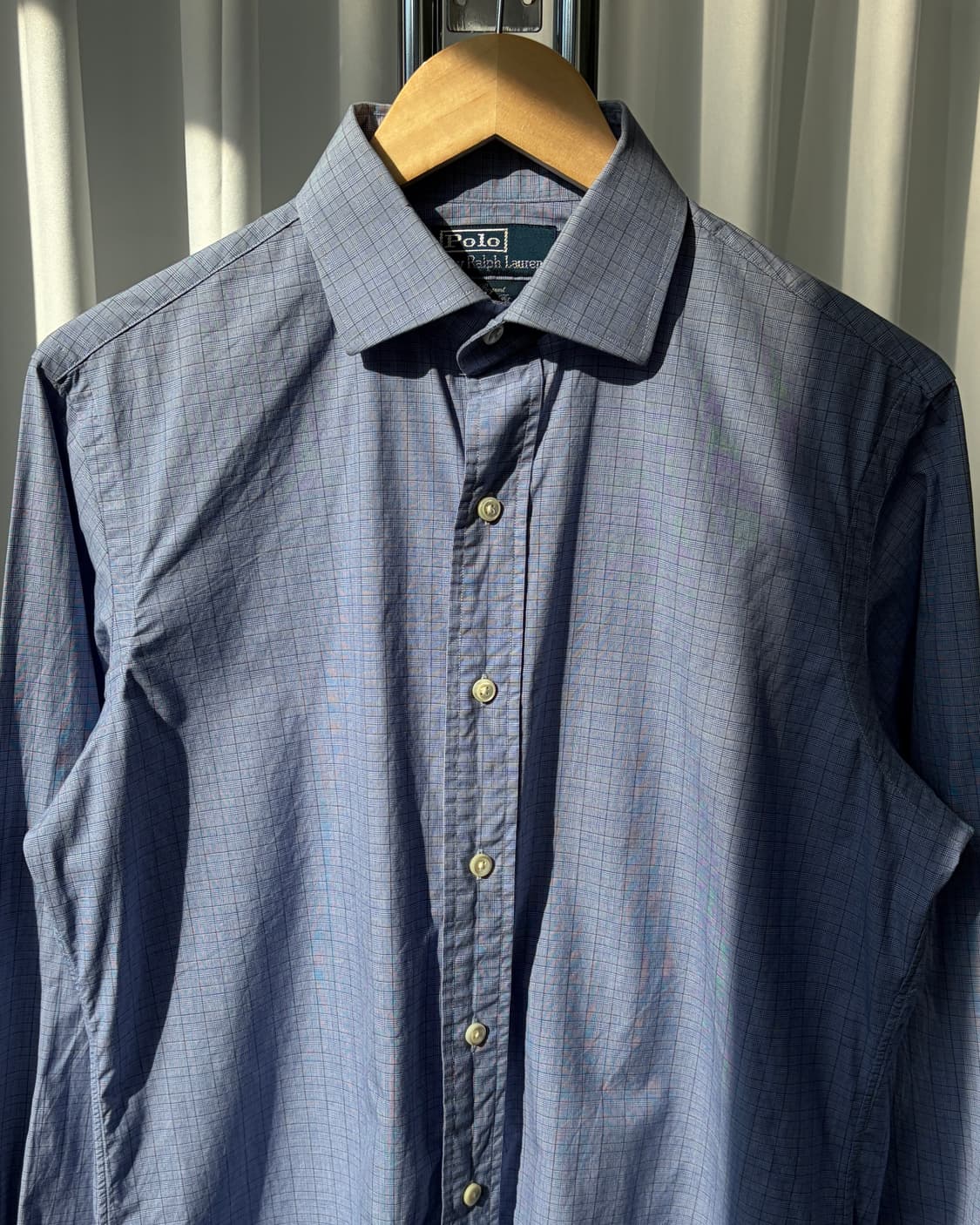[L]폴로 랄프로렌 리젠트 커스텀핏 체크 셔츠 상품이미지6