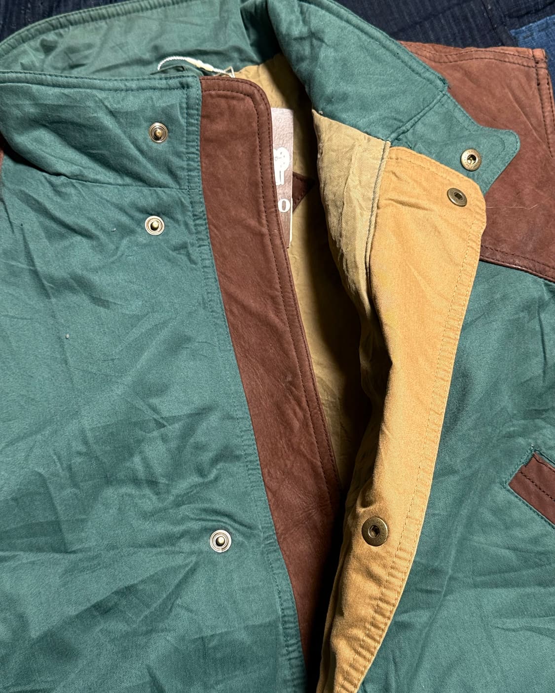 80-90‘s 에디바우어 구스다운 아웃도어 베스트 L 상품이미지4