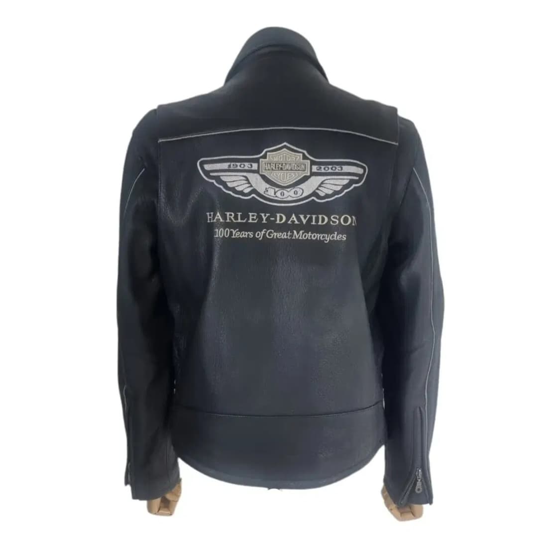 (M) 03년 할리데이비슨 100주년 라이더자켓 할리데이비슨가죽자켓 상품이미지4