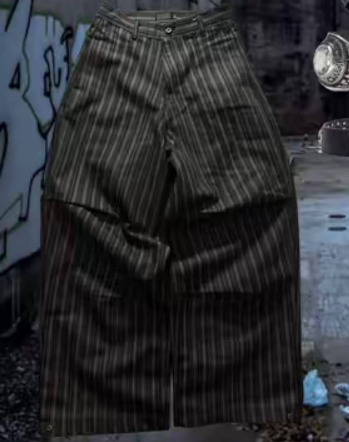 빈티지 스트라이프 팬츠 상품이미지1