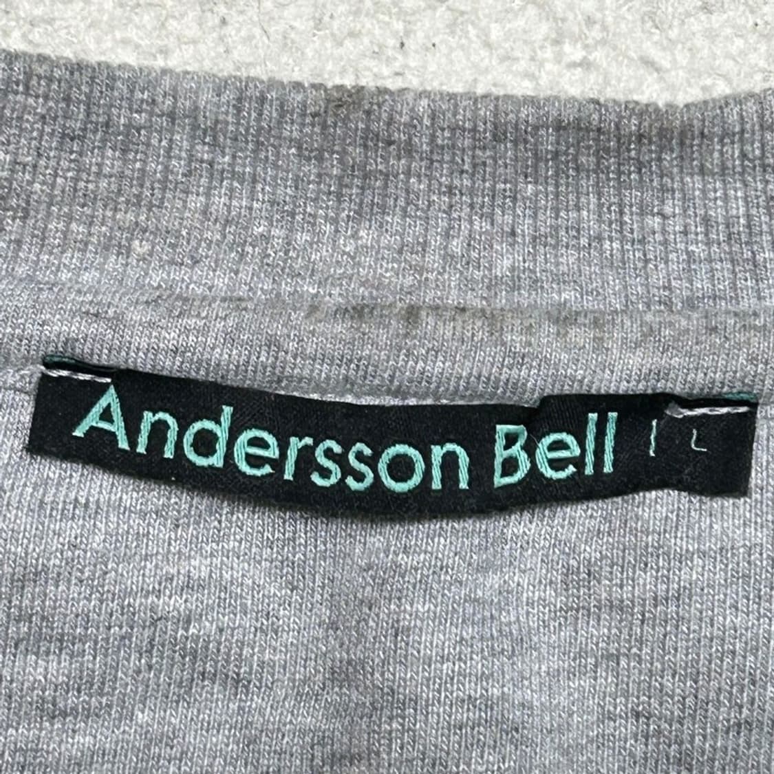 앤더슨벨 브로큰 하트 엠브로더리 스웻셔츠 L 상품이미지4