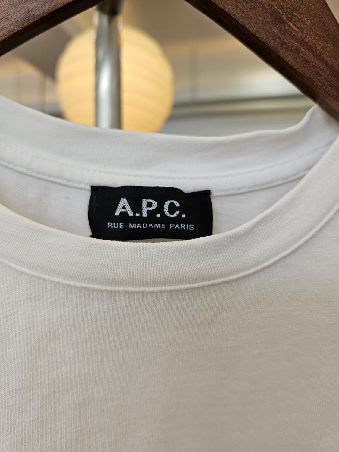 아페쎄 자수 로고 티셔츠 상품이미지5