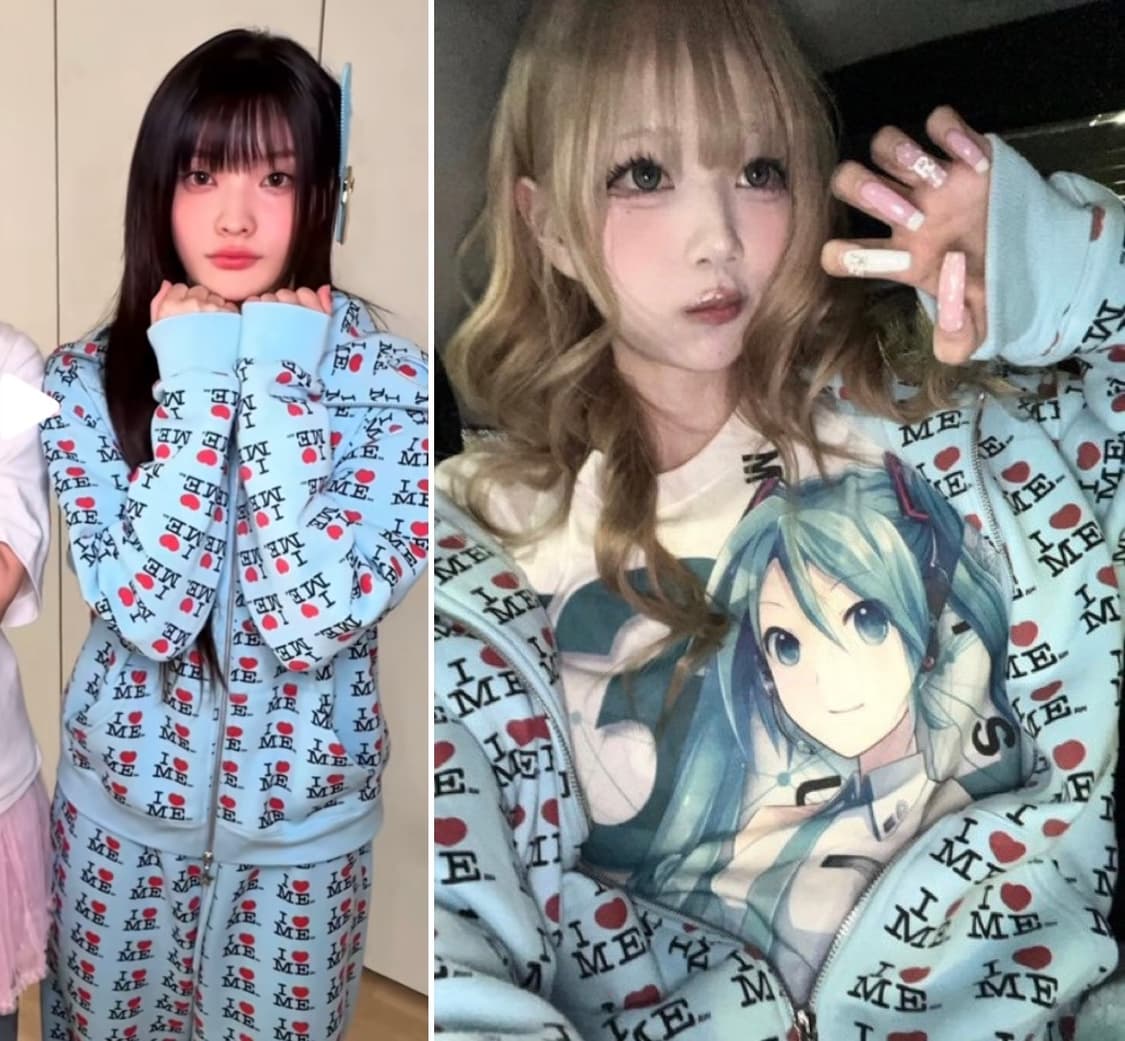 아일릿 이로하, 원희, 짜잔씨 착용 애슐리윌리엄스 아이하트미 버터플라이 상품이미지1