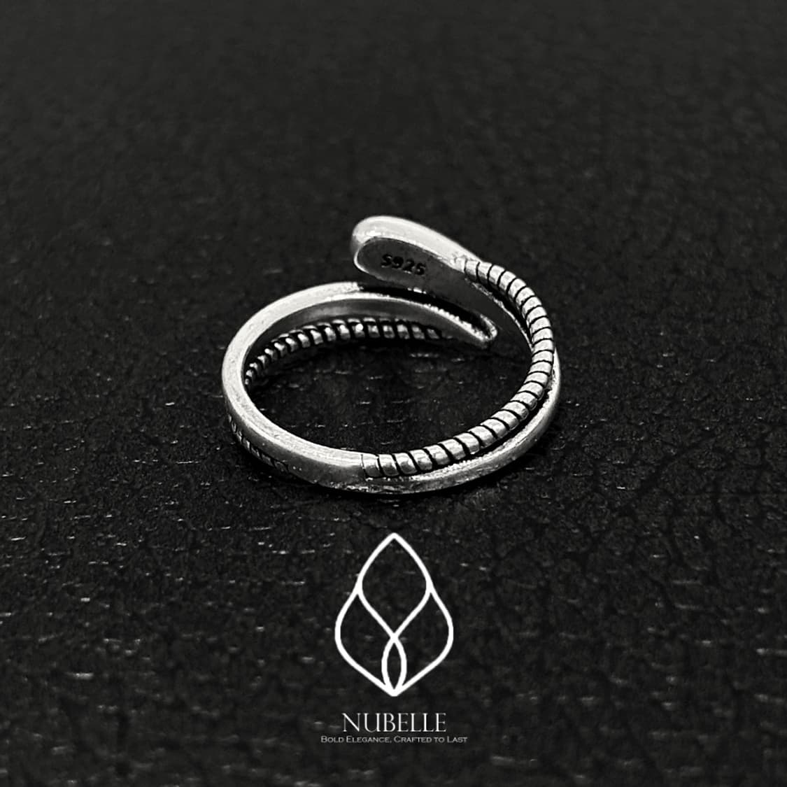 🌗 Nubelle Snake ring / 스네이크 925실버 반지 상품이미지3