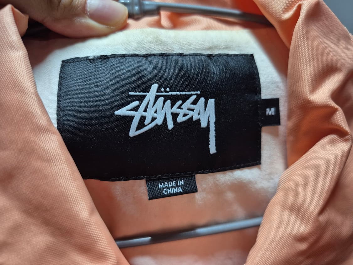 스투시 섬머 코치 자켓 피치 m 정품 상품이미지8