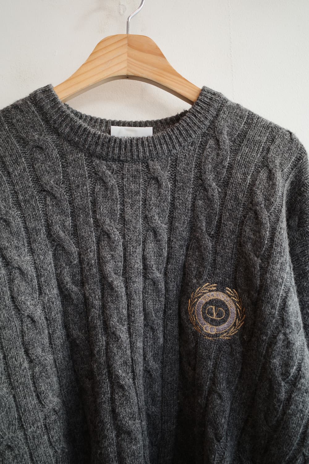 VALENTINO 발렌티노 자수 울 니트 (MADE IN ITALY) 상품이미지2