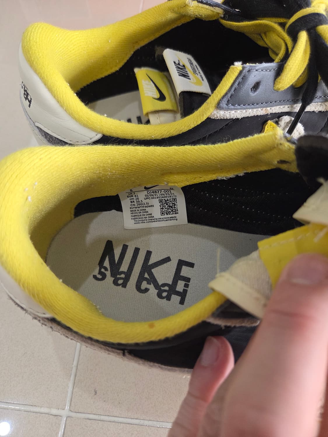 나이키 LD와플 사카이 언더커버 260 상품이미지7