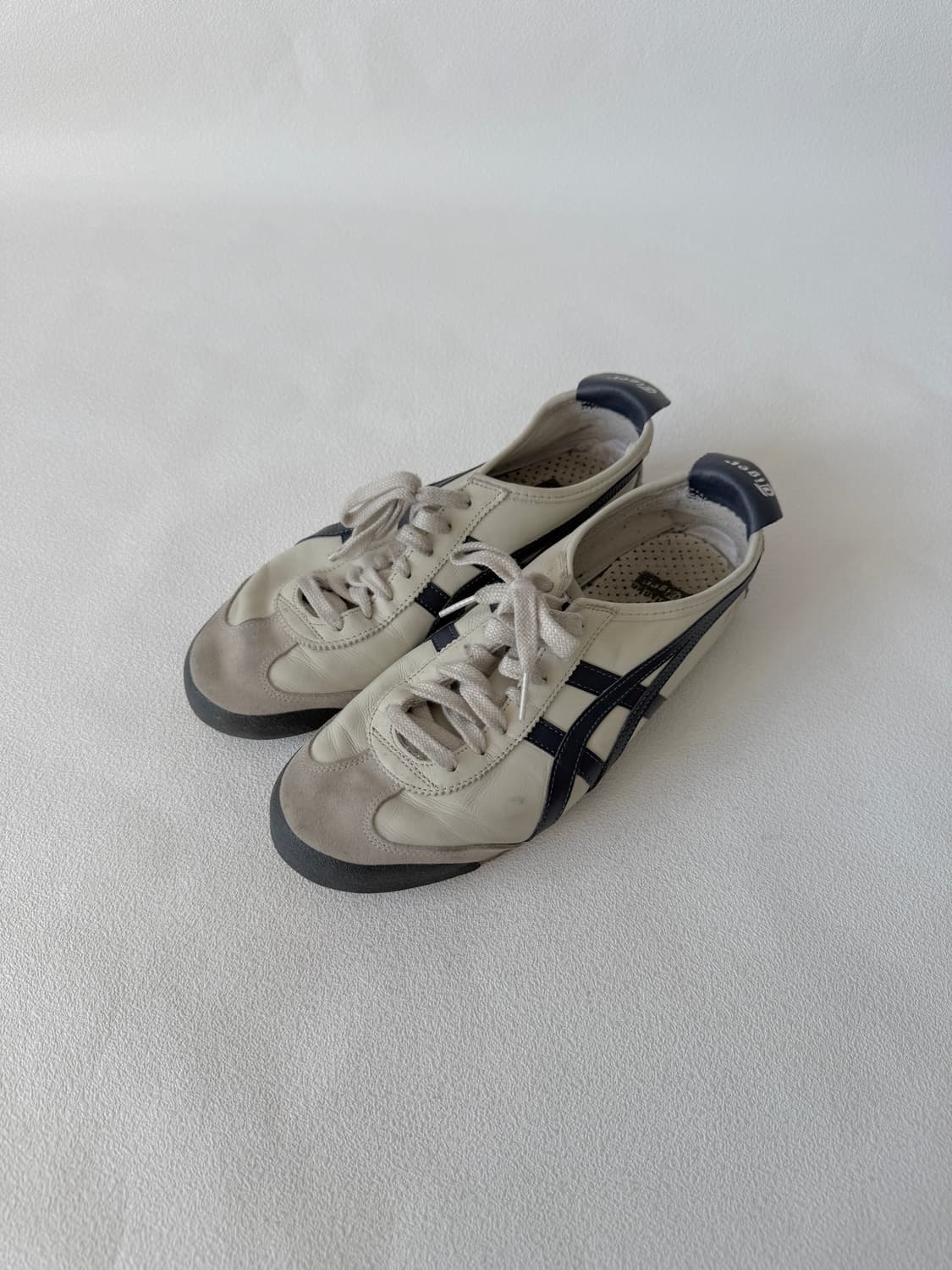 [255]오니츠카타이거 멕시코66 아이보리/네이비 상품이미지4