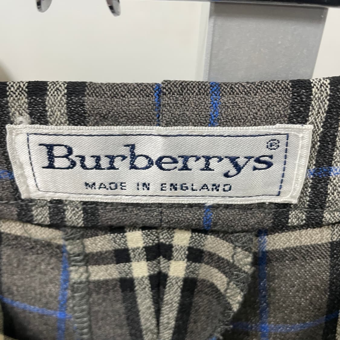 버버리 노바 체크 팬츠 그레이 10(W) 상품이미지5