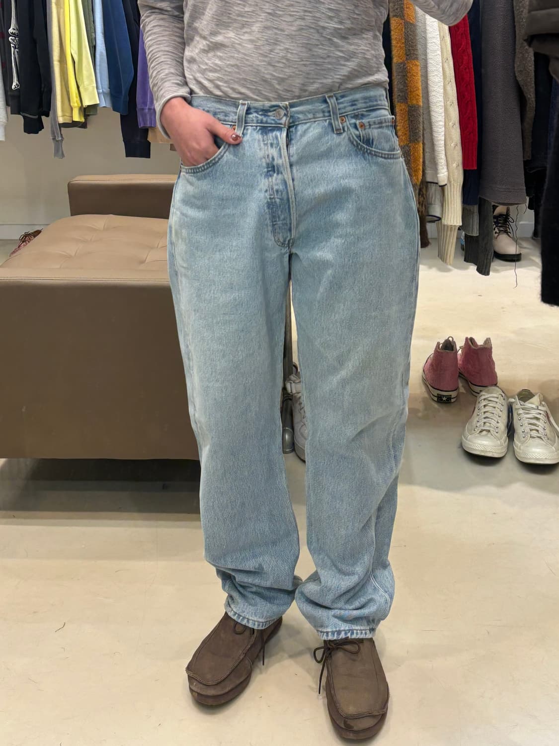 리바이스 501 데님팬츠  상품이미지7