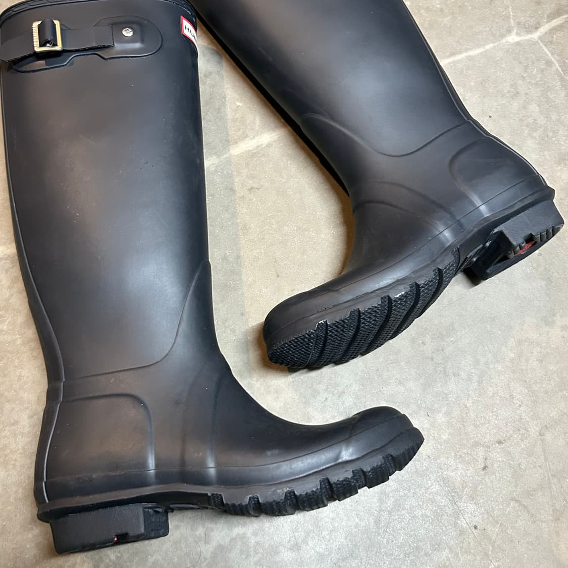 230) 헌터 오리지널 레인부츠 장화 톨 블랙 상품이미지2