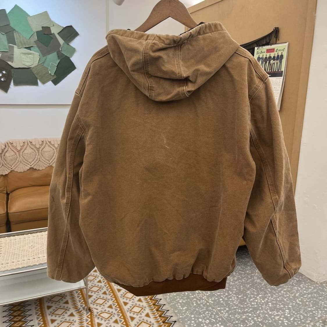 칼하트 디트로이트 J130 덕 액티브 워크 자켓 XL C10910 상품이미지4