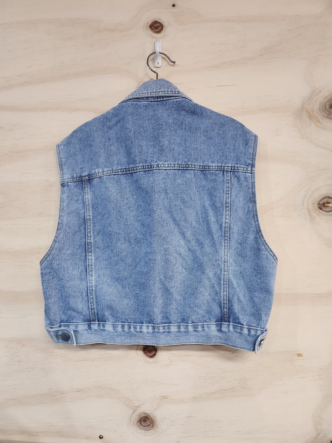 174) 여성 데님 숏 베스트 상품이미지2