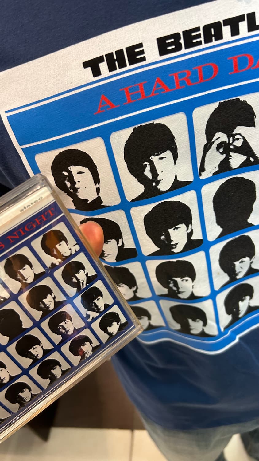 The Beatles A Hard Day’s Night 티셔츠 상품이미지1