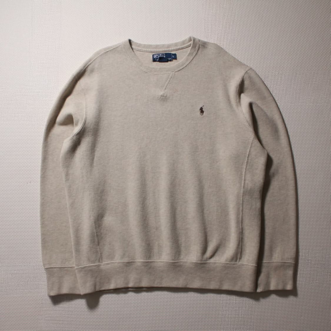 Polo 폴로 랄프로렌 베이지 맨투맨 상품이미지1