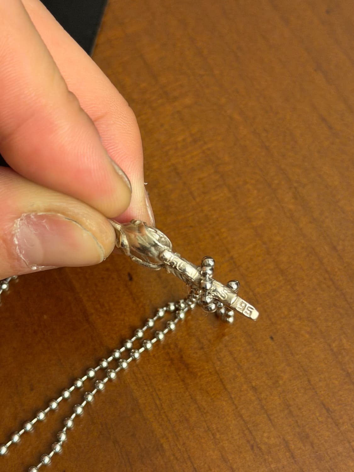 Chrome Hearts heart dagger pendant 상품이미지3