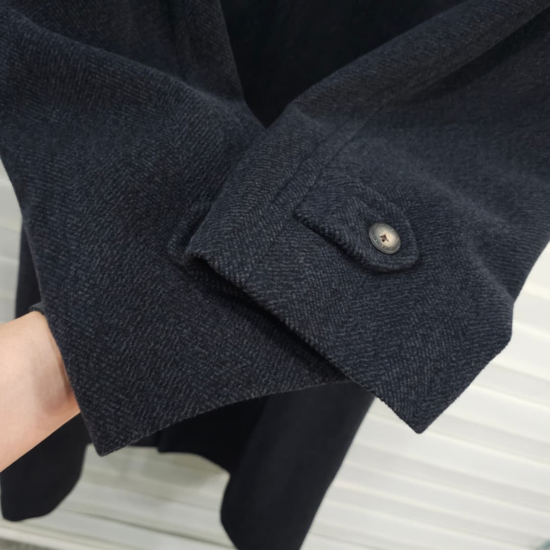 일본 90s Bon Wit 울코트- L 상품이미지5