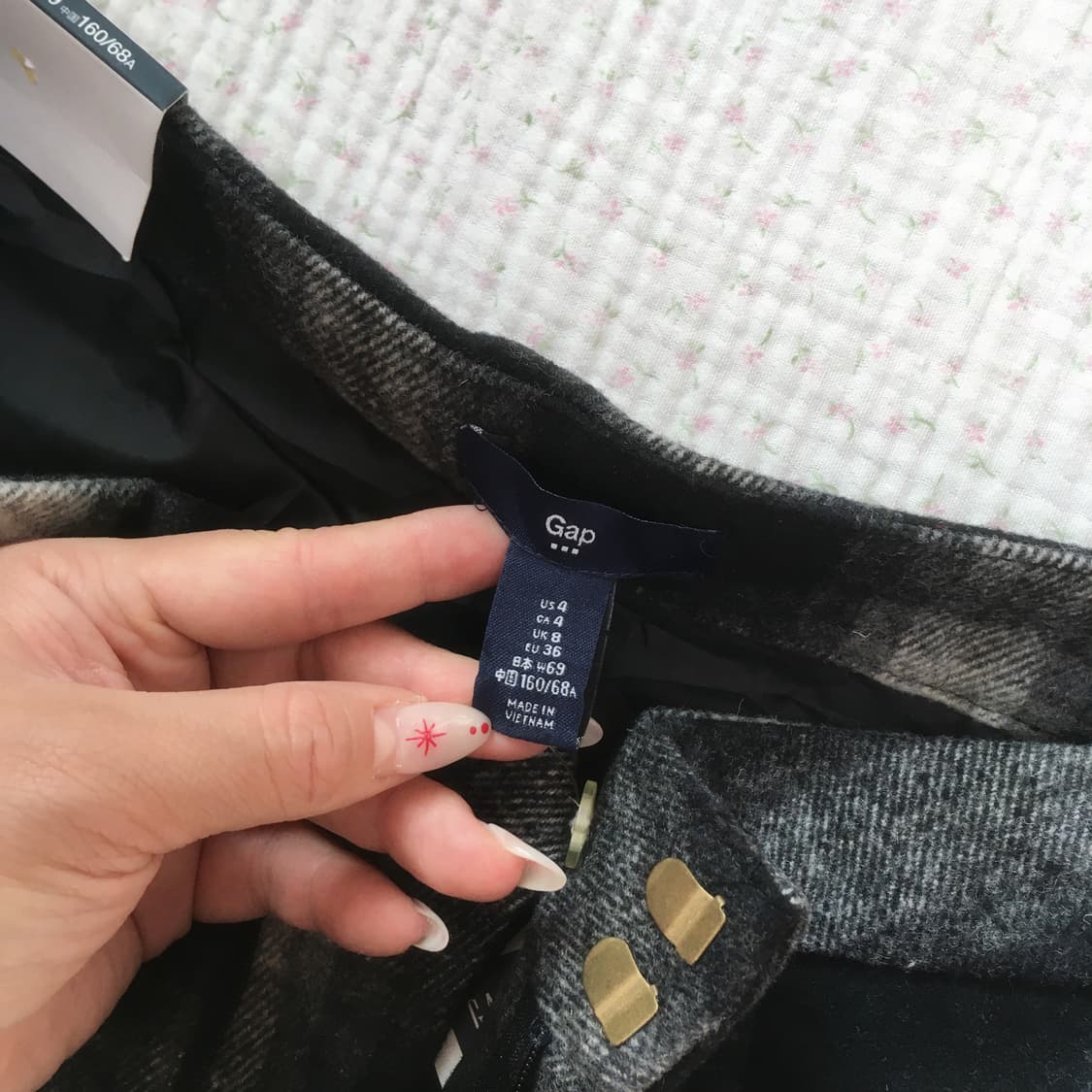 GAP 갭/ 겨울반바지 모리걸반바지 울반바지 모리룩반바지  상품이미지6