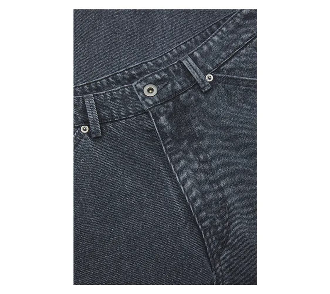 [쿠어] 릴렉스드 워싱 진 (그레이) L 상품이미지7