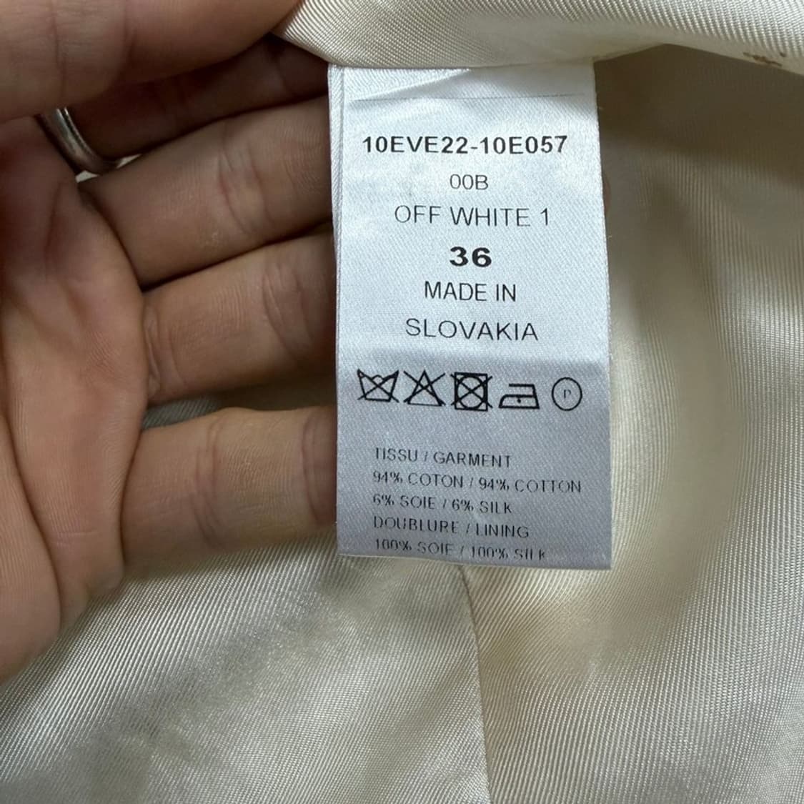 끌로에 코튼 블레이저 v4302 상품이미지9