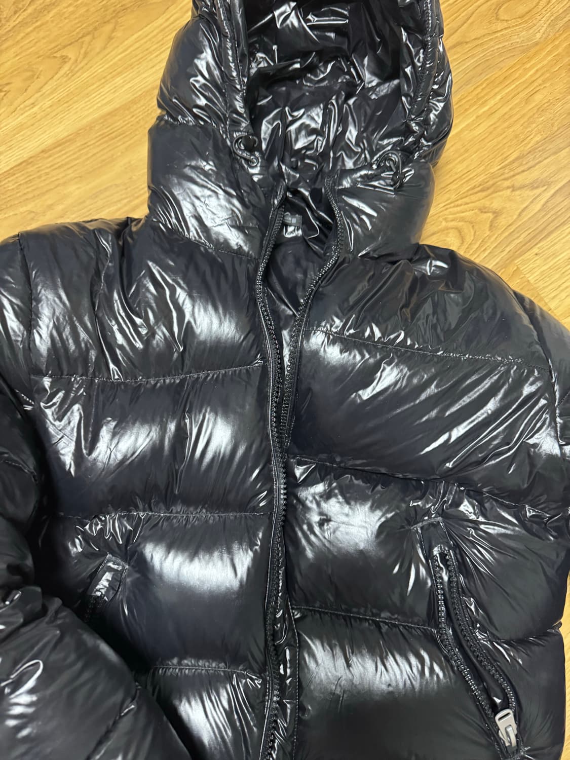 자라 유광 패딩 s 상품이미지1