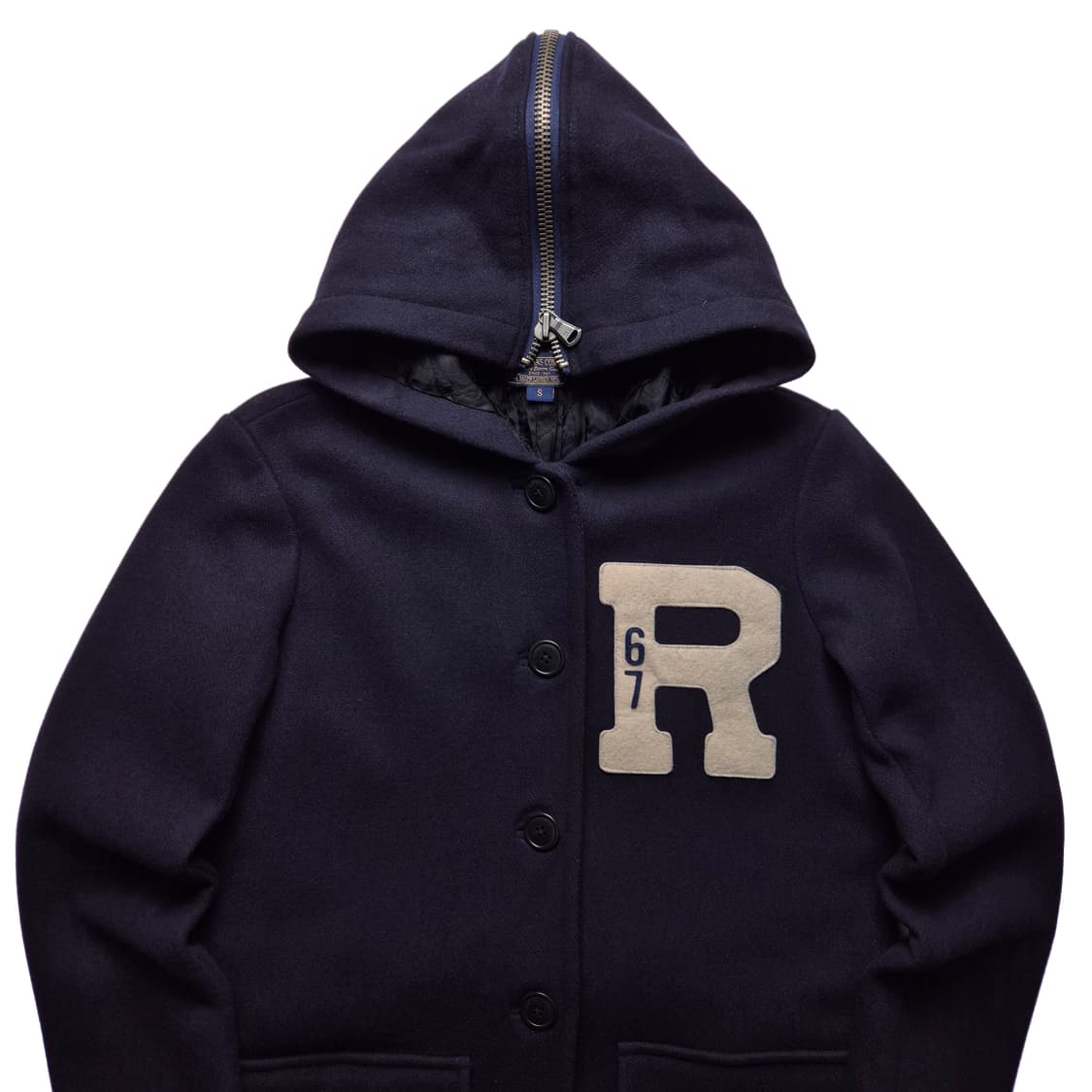 [S] 폴로 진스 컴퍼니 울 후드코트 상품이미지4