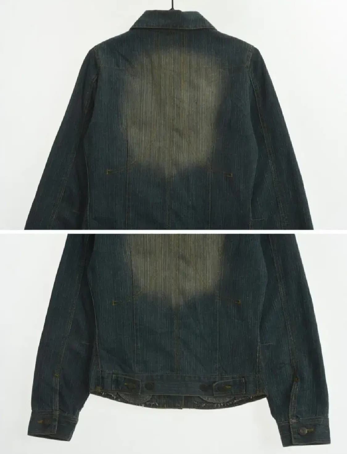 빈티지 워싱 데님셔츠 데님자켓 청셔츠 청남방 청자켓 상품이미지2