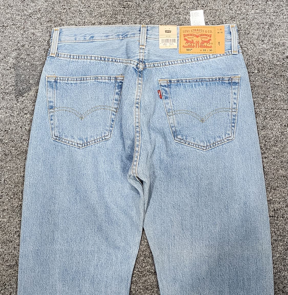 리바이스 501 오리지널 진 데님 팬츠 청바지 33 x 30 상품이미지4