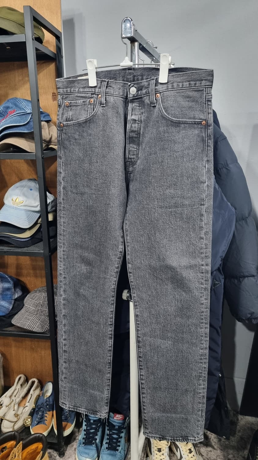 levis 501 93 리메이크진 흑청바지 bigE (33size) A급 상품이미지1
