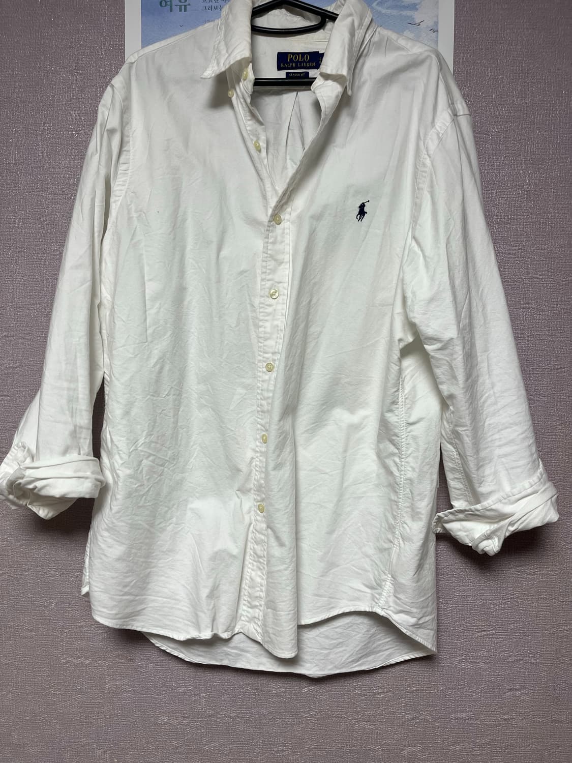 폴로 옥스포드 셔츠 클래식핏 L사이즈 상품이미지1