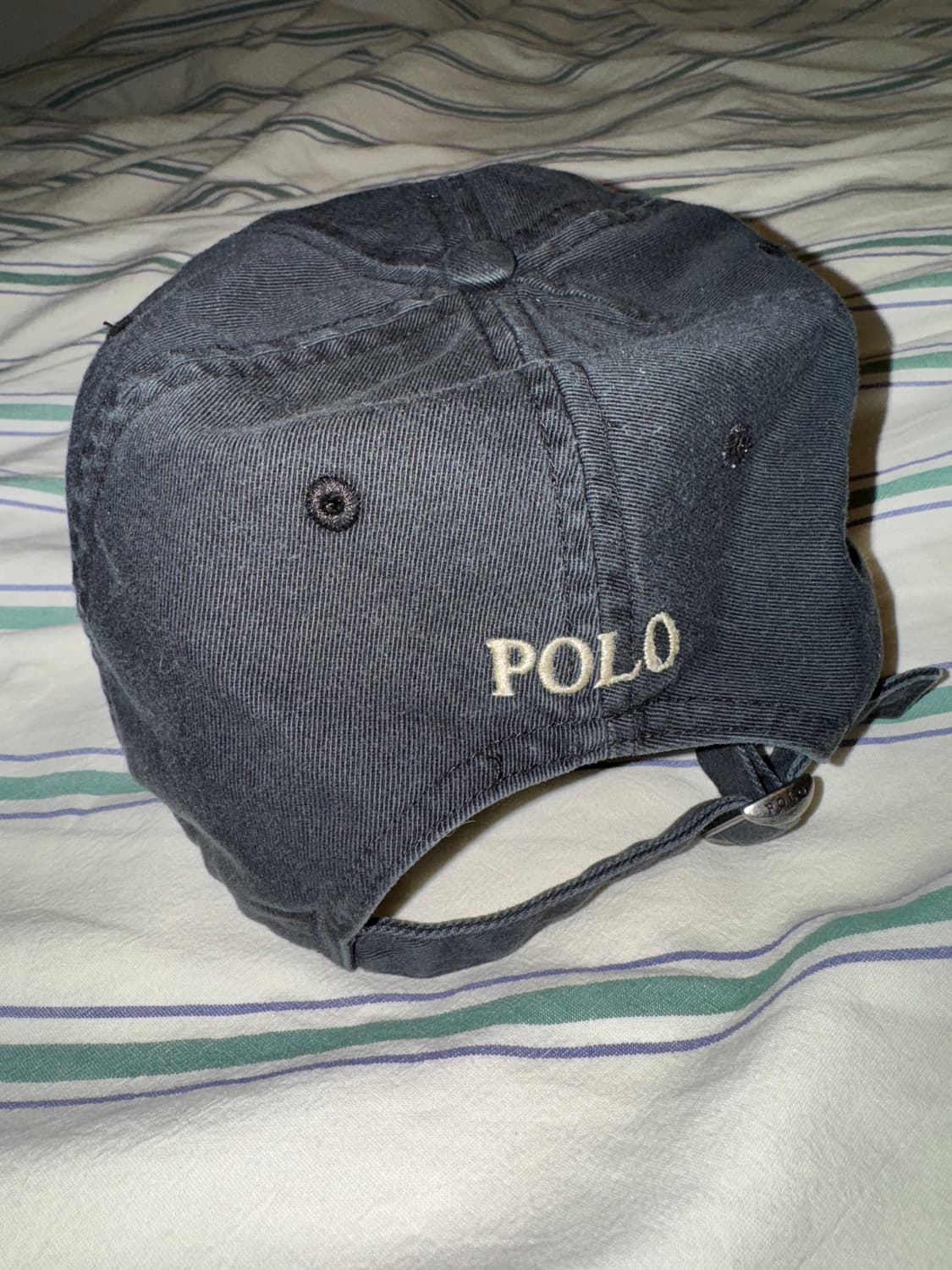 [OS] 폴로 코튼 치노 볼캡 블랙/샴페인 상품이미지2