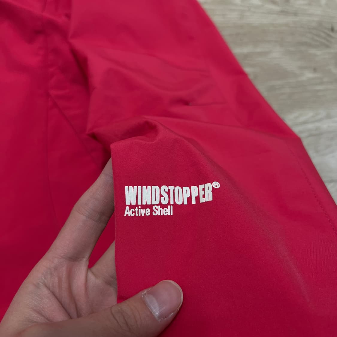 밀레 여성 윈드스토퍼 액티브 쉘 바람막이 자켓 [핑크] M/95 상품이미지6