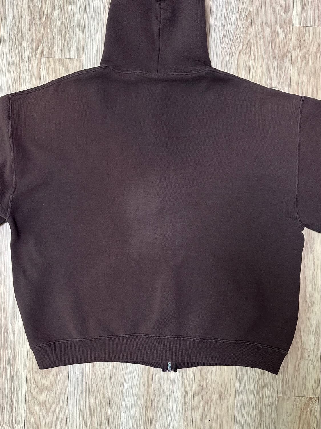 빈티지 러셀 후드집업 브라운 L 상품이미지10