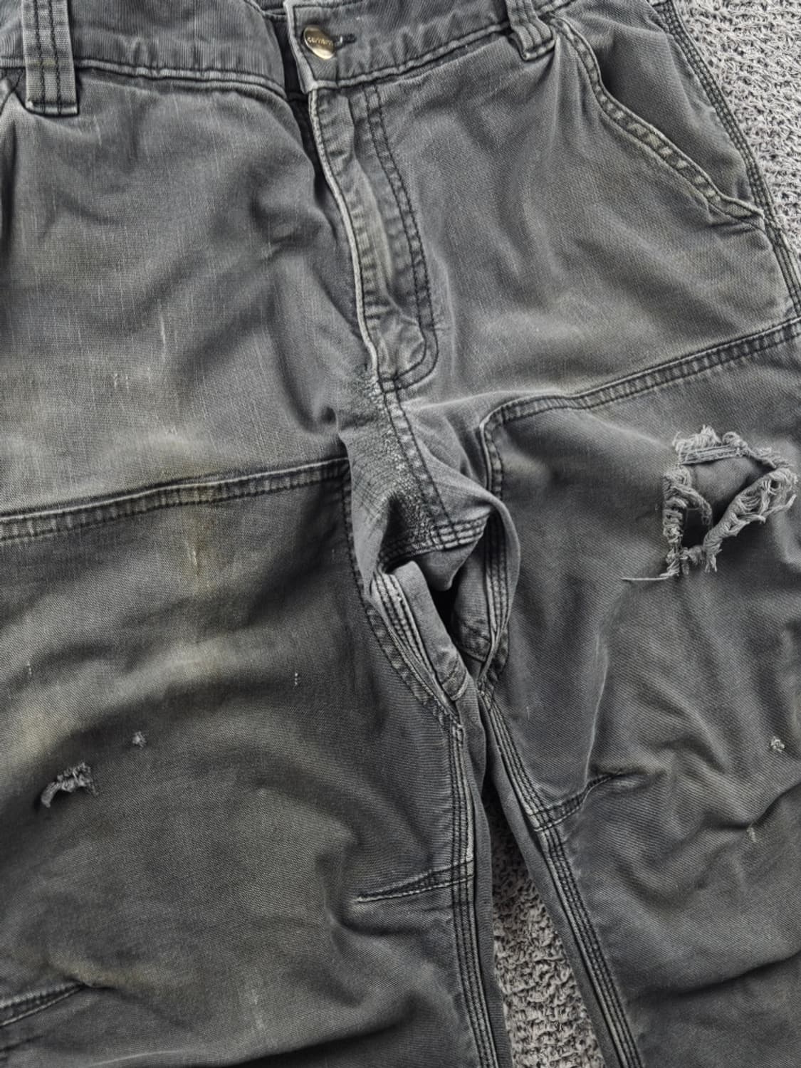 칼하트 리페어 코튼 더블니 워크 팬츠 ( 33X30 ) / 11056 상품이미지5