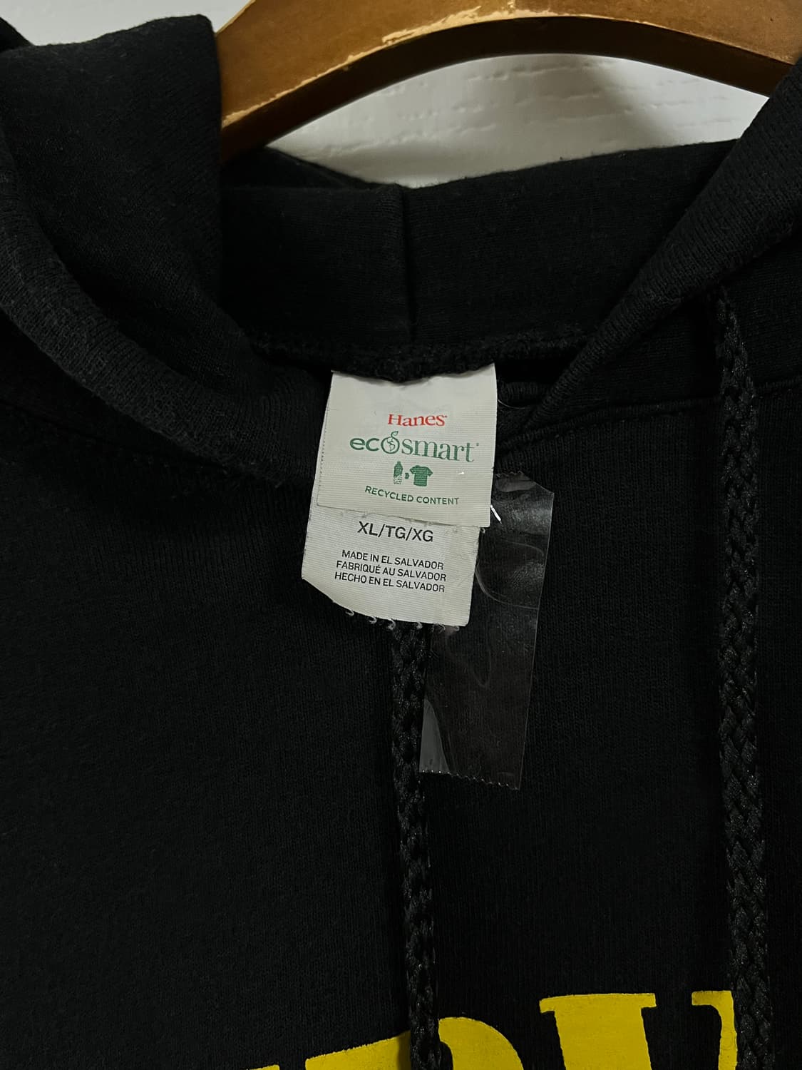 너바나(NIRVANA) 빅로고 후드티 XL (Hanes 정품) 상품이미지4