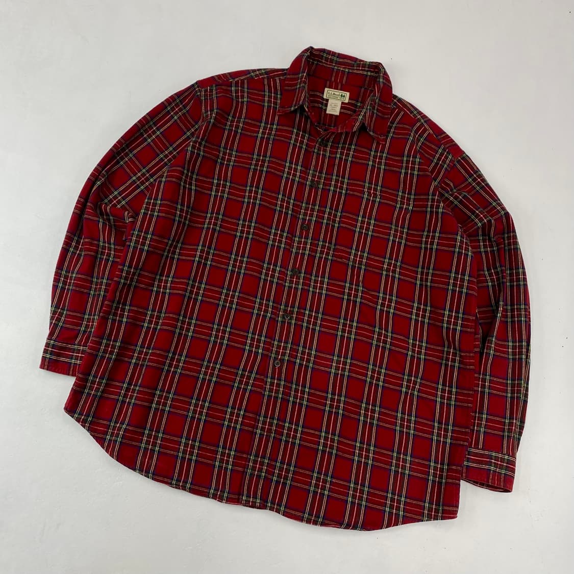 LL.Bean 엘엘빈 포켓 체크 플란넬 셔츠 (108) 상품이미지1