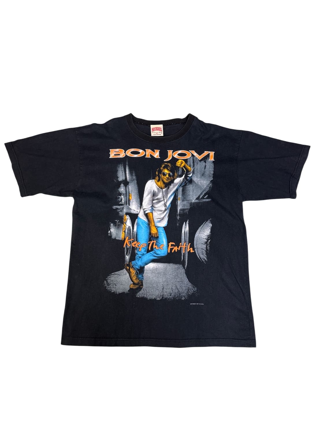 빈티지 90s 본조비 BON JOVI keep the faith XL 상품이미지1