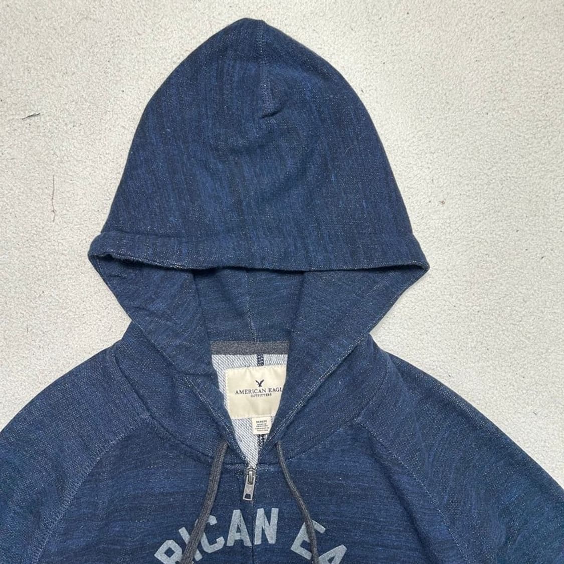 AMERICAN EAGLE 후드집업 블루 M 상품이미지3