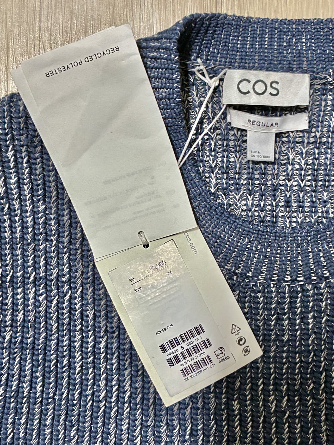 코스 Cos 니트 레귤러  (새상품, 텍 미제거) 상품이미지4